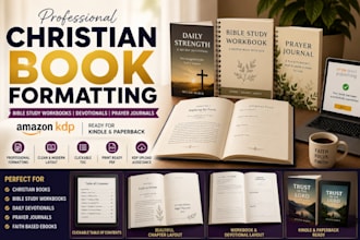 christian book bible study workbook devotional for amazon KDP
