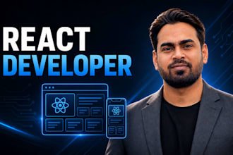 develop a react or nextjs website or web app