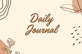 create a printable journal and diary in canva
