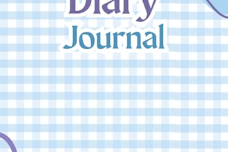 create a printable journal and diary in canva
