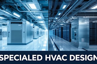design cleanroom, hospital, and data center hvac systems