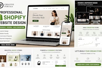 design a responsive shopify website for your brand