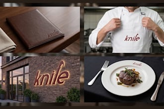 do minimalist signature, saas, and wordmark logo design for your brand
