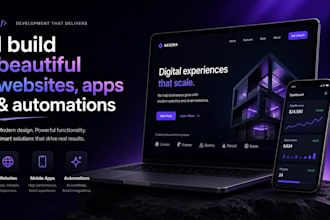 create websites, apps ,ai agents and automations for you