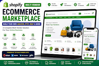 design wordpress multi vendor ecommerce marketplace website