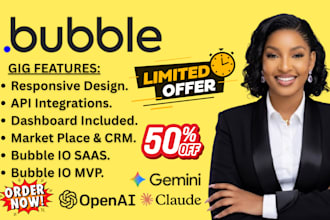 create no code apps using bubble io