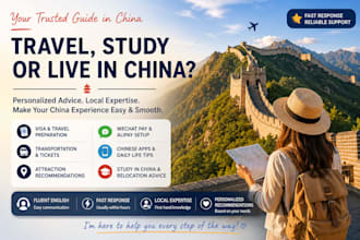 answer all your questions about traveling and living in china
