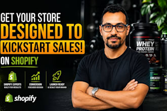 create a premium shopify supplement store that boosts sales