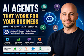 build ai agents with n8n, chatgpt, vapi, CRM and workflow automation