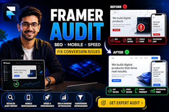 audit your framer website for SEO, mobile UX and conversion fixes
