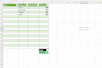 create a custom excel budget tracker and expenses spreadsheet