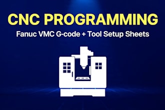 write cnc programs for milling and drilling parts