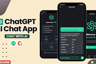 be full stack ai mobile app consultant, develop ai website, ai saas app, ai app