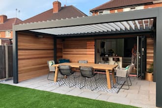 design custom sauna cabins, pergolas, carports, and outdoor living spaces
