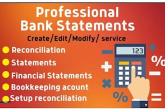 prepare your bank reconcilation statement