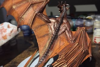 print and paint 3d models