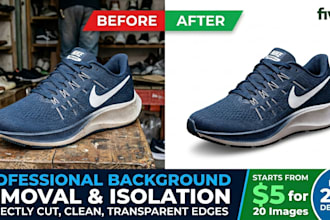 do professional background removal and cutout images
