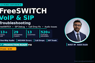 troubleshoot and fix your freeswitch sip trunk call drop and audio issues