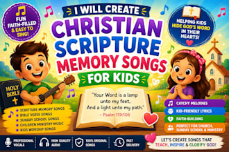 create christian scripture memory songs for kids