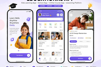 develop educational app kid learning app school app online course app kids game