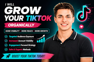 promote your tiktok and grow targeted followers organically