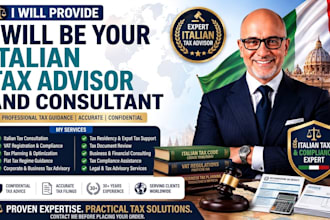 be your italian tax advisor and tax consultant