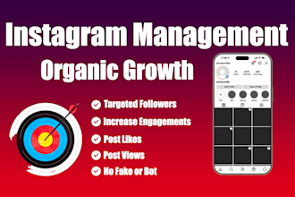 do organic instagram promotion to grow targeted followers