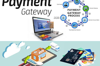 create 2d, 3d payment gateway, payment processor, crypto payment, card payment