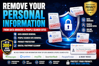 remove your personal information from data brokers and people search sites