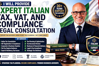 be your italian tax advisor tax consultant vat compliance