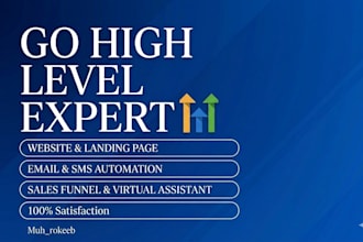 gohighlevel landing page gohighlevel sales funnel gohig hlevel website expert