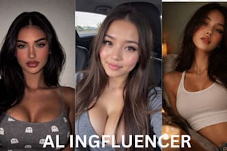 do realistic ai influencer model that go viral