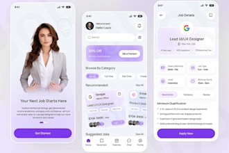 develop a custom job board, recruitment app, hiring platform for ios and android