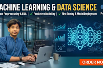 create machine learning models and data science