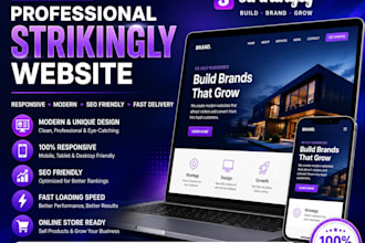 design build strikingly website redesign strikingly page SEO