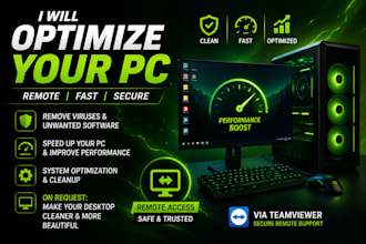 optimize your slow PC