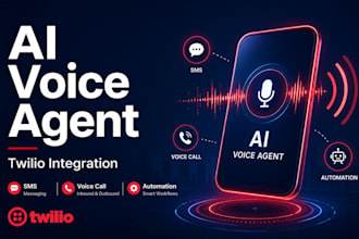 build an ai voice agent with twilio for automated calls and customer support