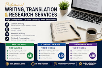 provide fast translation and document formatting services