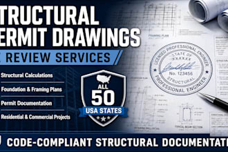 draw structural permit drawing pe review north carolina virginia oregon pe stamp