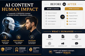 humanize ai generated content