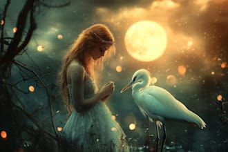 do professional photo manipulation and blending