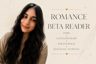 beta read your romance book