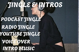 produce custom podcast catchy podcast theme song intro and outro
