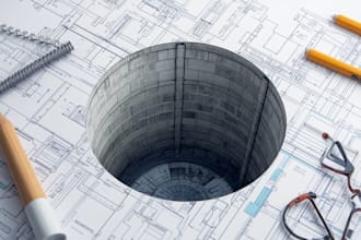 design underground water tanks, reservoirs and retaining structures