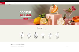 design wix craft beer website brewery winery liquor taproom beverage website