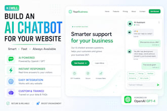 build an ai chatbot for your website