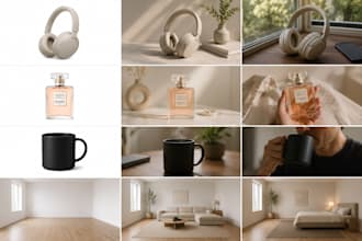 create professional creative visual content