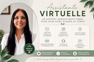 votre assistante virtuelle francophone pour vos taches administratives