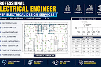 create electrical panel schedules circuit design lighting power distribution