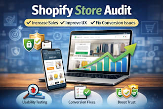 audit your shopify store and improve sales and user experience